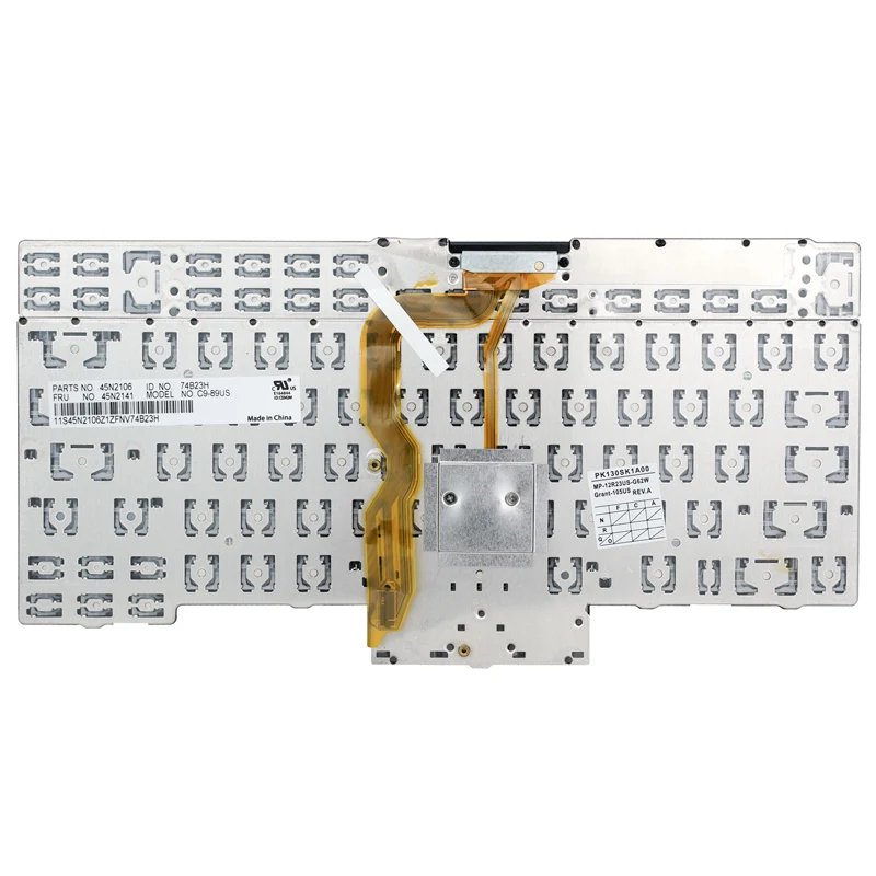 para Lenovo Thinkpad T410 T410s T420 T420s X220 X220i X220s X220t T510 T520 W510 W520 Notebook Teclado Inglês 45n2211 45n2141 Teclado de substituição - Imagem 2