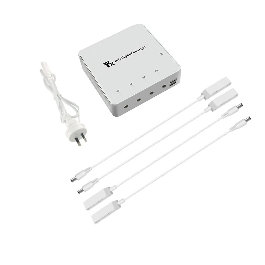 Charging Cable UK 6-в-1 Multi-Зарядное устройство концентратор интеллигентая(ый), на застежке, для зарядки аккумуляторов с USB Порты и разъёмы для FIMI X8 SE дрона с дистанционным управлением Батарея Зарядное устройство - Цвет: Charging Cable UK