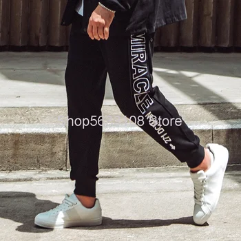 

K110 Pants Big Size Men's Wear Pants Embroidery Leisure Sports Trousers Male Fat Man Plus Fat Plus Embroidery