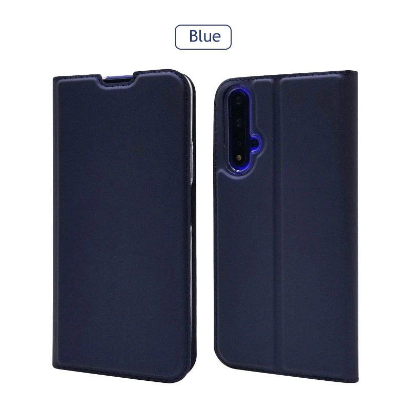 Nova 5 Чехол ZROTEVE кожаный бумажник Coque для huawei Nova 5 Pro Чехол Флип кожаный чехол для huawei Nova 5i Pro 5T 5Z чехол для телефона s - Цвет: Синий
