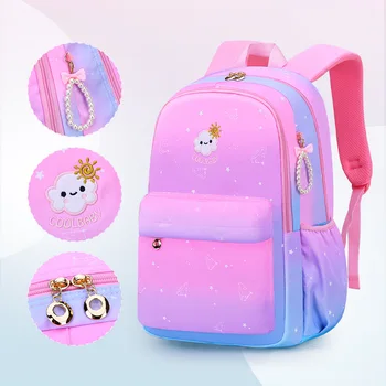 

2 Pieces Set School Bags For Girls Orthopedic Children Backpack Waterproof School Backpack Kids Bags Student Book Bag Mochilas