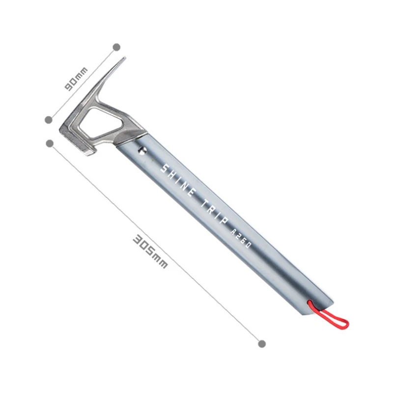 Наружная палатка для кемпинга молоток для альпинизма походная палатка из нержавеющей стали гвоздь Съемник молоток для палатки колышек аксессуар инструмент для альпинизма