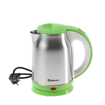 

Electric kettle Sakura SA-2147G, 1800 W, 1.8 L, green 3979562
