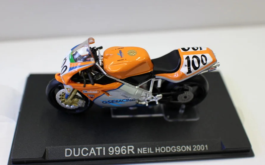 I XO 1:24 DU CATI 996R 100 #2001 Автомобильные Игрушки из сплава мотоцикла для детей детские