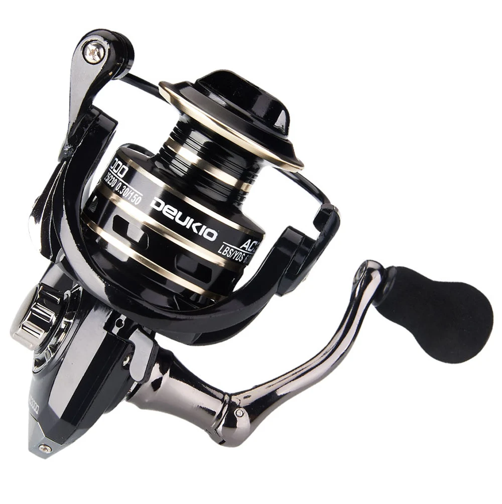 BAKAWA 5.2:1 Fishing Reel Pesca AC 2000-7000 Series Spinning Wheel 12KG Max. Drag Carp Coil Durable Tackles Sea Saltwater