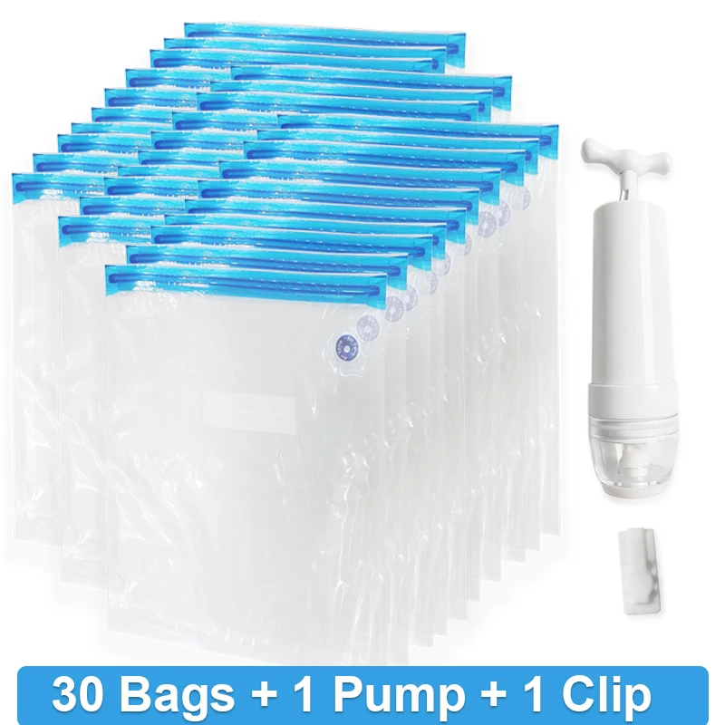 30 Bags 1 Pump