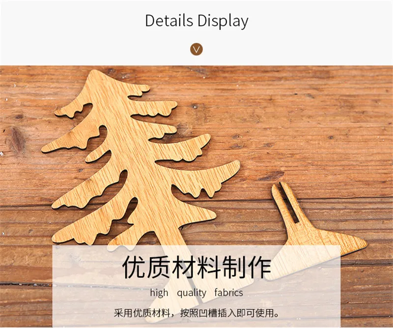 Рождественские DIY Подвески, украшения, деревянные елочные украшения, детский подарок, Рождественская елка, украшения для рождественской вечеринки