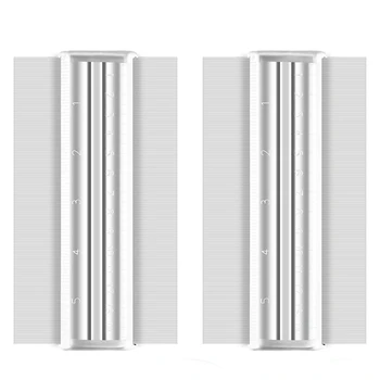 

Hot 2 Pieces 6 Inch Contour Gauge Profile Gauge Contour Duplicator Gauge Stainless Steel Multi-Functional Contour Gauge for Ti