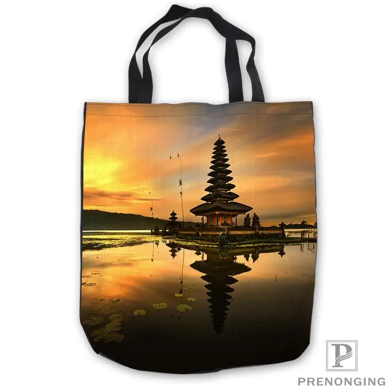 

Custom Canvas bali_indonezjaanna_jedynakTote Shoulder Shopping Bag Casual Beach HandBag Daily Use Foldable Canvas #180713-03-13.
