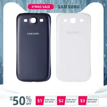 Задняя крышка батарейного отсека для samsung Galaxy S3 i9300 GT-i9300 задняя крышка батарейного отсека чехол запасные части