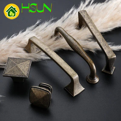 

Brass Cabinet Door Small Handle Chinese Style Furniture Bedside Cupboard Cupboard Old-fashioned Drawer Cabinet Doorknob Handle