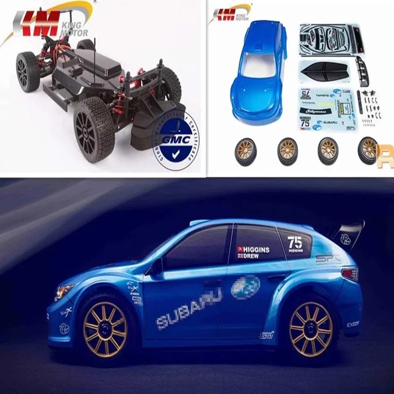 Rc Subaru Rally Wrc Remote Control 