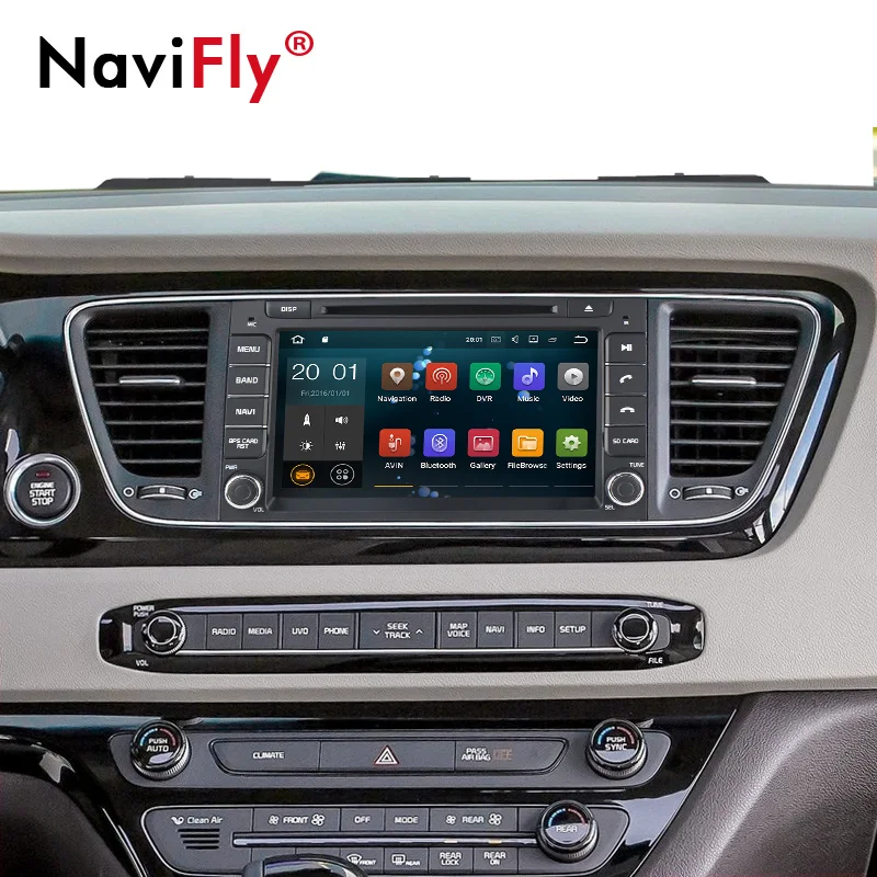 Clearance New! 8Core Android 9.0 4+32G Car dvd multimedia Player GPS Navigation For KIA Carnival Sedona 2014 2015 2016 2017 2018 car radio 2