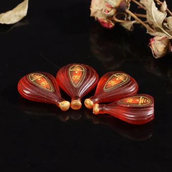 

4 X Dollhouse Miniature Accessories Mini Wine Bottle Set Simulation Drinks Model for Doll House Decoration