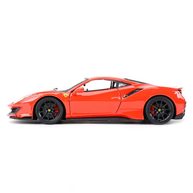 Bburago 1:24 Ferrari 488 PIsta Blue Sports Car Static Die Cast Vehicles Collectible Model Car Toys 5