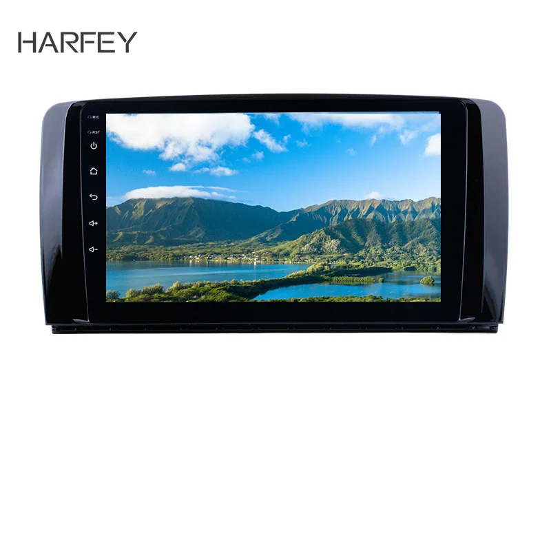 Harfey 1Din Android 8,0/8,1 9 "Car Радио gps мультимедийный плеер для 2006-2013 Mercedes Benz R Class W251 R280 R300 R320 R350 R63