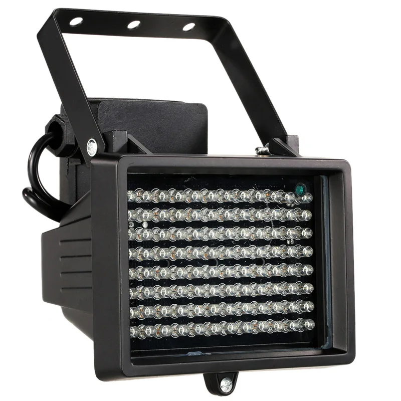 12V 96 LED Night Vision IR Infrarot Strahler Lampe für CCTV-Kamera 360° Par 