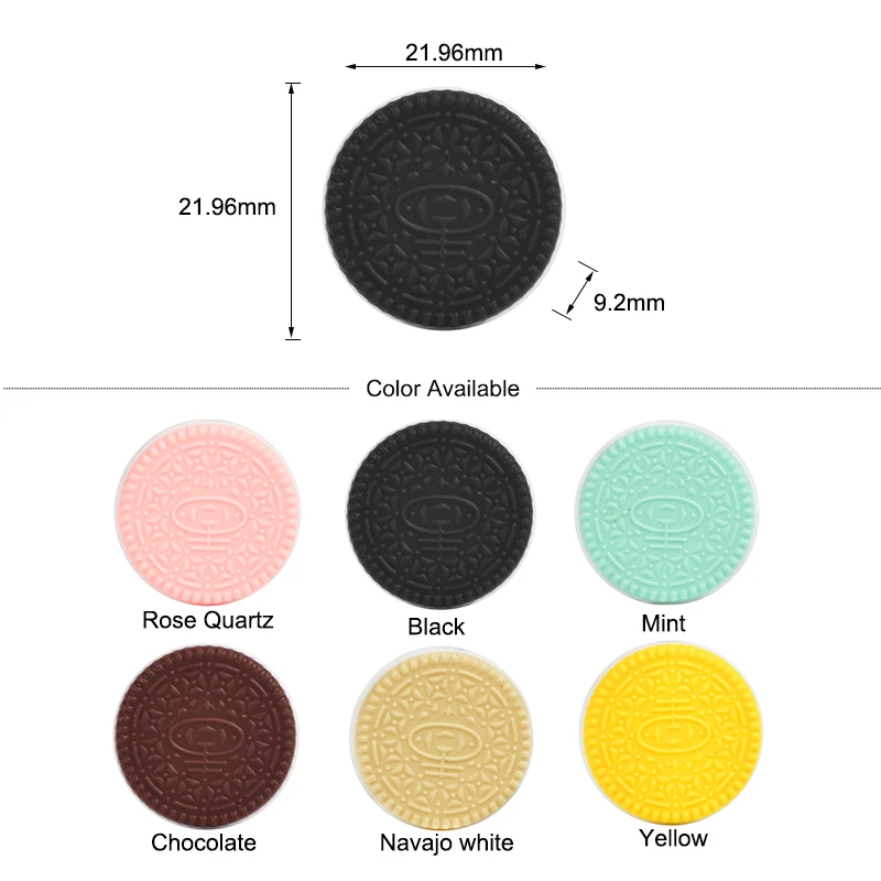 5PCS Mini Tier Silikon Blatt Koala Form Daisy Blume Zahnen Schmuck BPA FREI Schnuller Kette Baby Beißring Anhänger Halskette – Detail 19