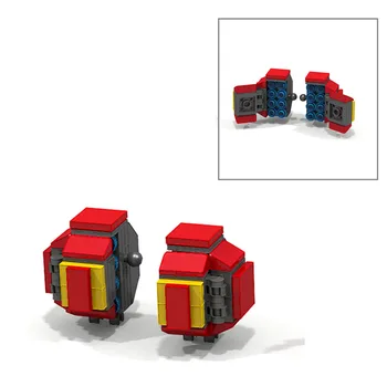 

1 Set STEM MOC Replacement Missile Shoulder Part For Robot Mecha Model Small Particle Building Blocks Educational Toy Set