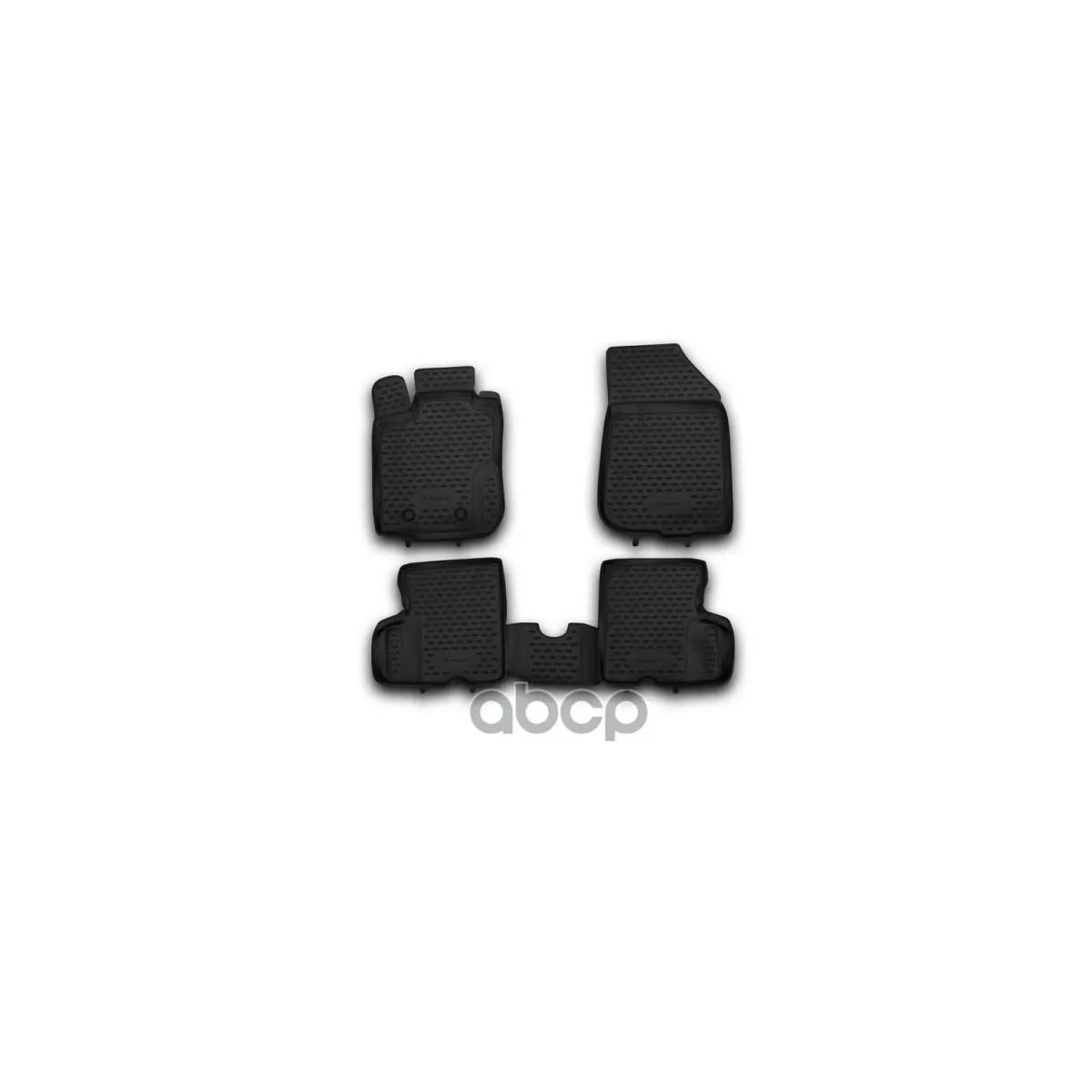 Комплект Резиновых Автомобильных Ковриков В Салон Renault Duster 4wd, 2011-, 4 Шт.(Полиуретан) ELEMENT арт. NLC4128210KH