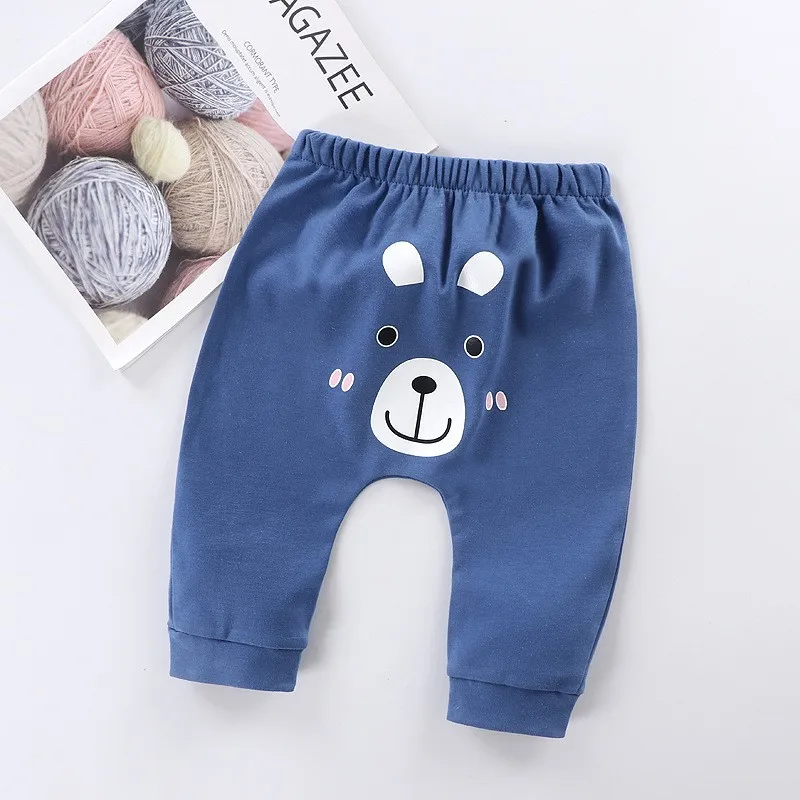 Baby trousers cotton pants Newborn Baby Pants Spring Summer Harem Pants Kids Boys Girls Solid Color Pp Baby Cotton Children's Clothing