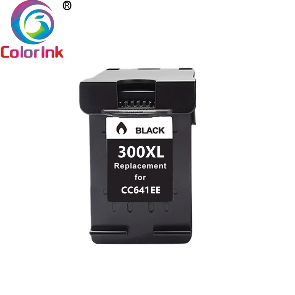 ColoInk 300XL чернильный картридж Замена HP 300 для CC641EE Deskjet D1660 D2560 D5560 F2420 F2480 F4210 принтеры |