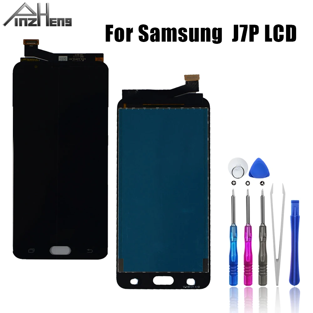 

PINZHENG AAAA LCD For Samsung Galaxy J7 Prime G610F G610Y Touch Screen Display Digitizer Assembly For Samsung Galaxy J7P LCD