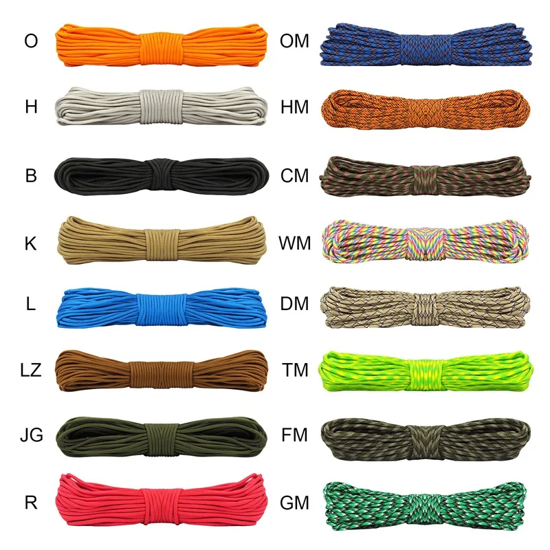 Многофункциональная альпинистская походная палаточная витая веревка Paracord 550 парашютный шнур веревка наружные аксессуары Новинка