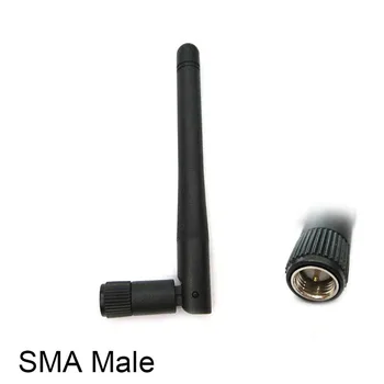 

1PCS 3dbi 2.4Ghz WIFI Antenna RP SMA Male Universal Antennas Amplifier WLAN Router Antenne Connector Booster