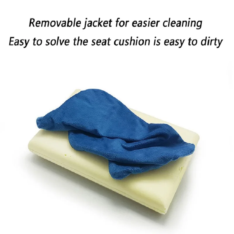 Orthopedic Memory Foam Seat Cushion Classroom Office Student Car Seat Pillow Reduce Hip Pain Relief Pillow for Chair Cushion
