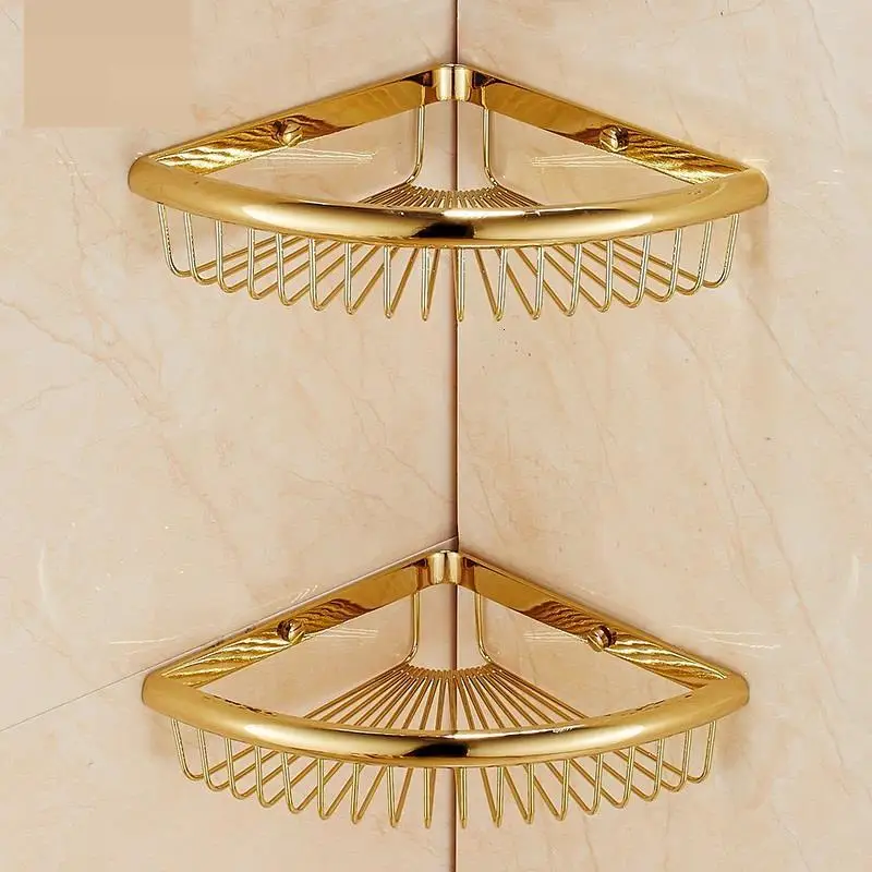 Badkamer Accessoires Banyo Aksesuarlari Shampoo Holder Rack Estante Wall Salle De Bain Shower Shelf Shelves Bathroom Organizer