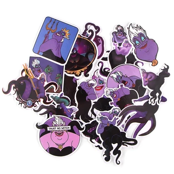 

10set/lot G1037 20 Pcs/set Funny Octopus Stickers Waterproof Stickers for Luggage Laptop DIY Sticker PVC Skateboard Sticker