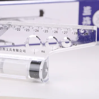 

Rolling Parallel Ruler 30 cm Protractor Professional Technical Drawing Design Examination 112