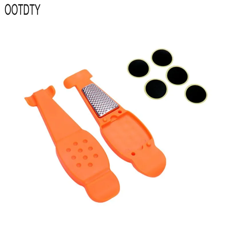 buy 3 in 1 Bicycle Tire Repair Kits Bike Tire Levers Pry Bar Cycling Tyre Repair Glue Tire Patch