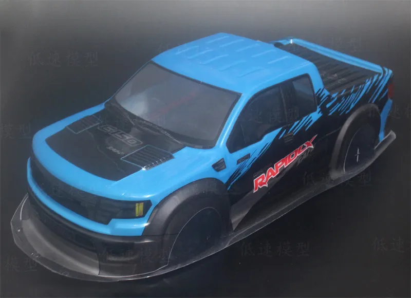 RC AUSTAR желтый/синий/красный пластиковый корпус для HPI 1/10th Monster Truck& HSP 94188 94111 94108