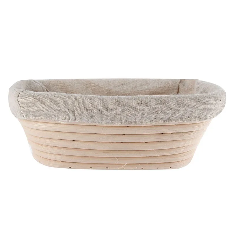 Banneton Brotform длинный тесто для хлеба, Проверяющий Ротанговые корзины и лайнер