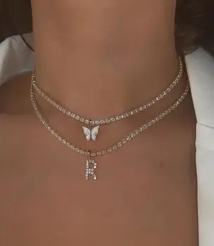 

Timeless Wonder Stunning Zirconia Shell Butterfly Necklace Women Jewelry Designer Top Trendy Boho Ins Sweet Gift Japan Kpop 2462