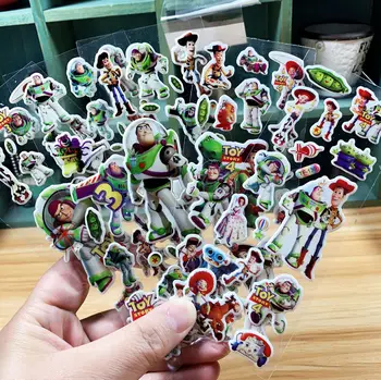 

Toy Story Buzz Lightyear Cowboy Stereo Bubble Adhesive Paper Children's Cartoon Small Paste Handmade Small Stick Adhesive Paper