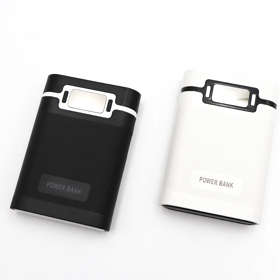 Зарядное устройство 4x18650 Чехол-держатель для аккумуляторов 5 В два USB-выхода