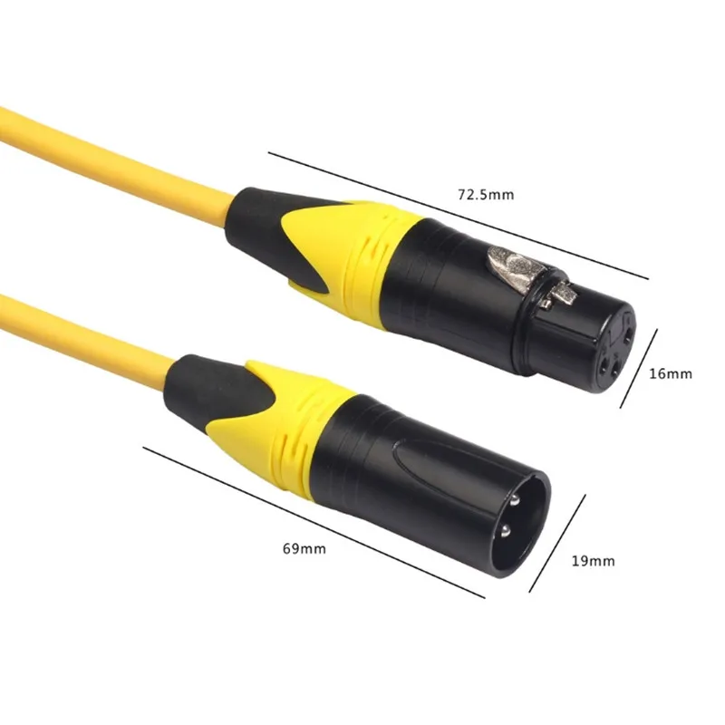 3  XLR ̺ - ĳ ÷  ̺  ͼ ũ  1 , 1m 2m 3m 5m 10m