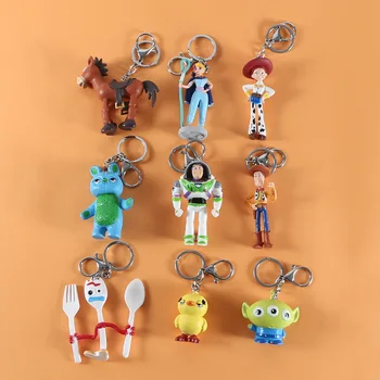 

43% 9pcs/lots mini ornaments decorative Action Figures vinyl doll Keychain WJ01