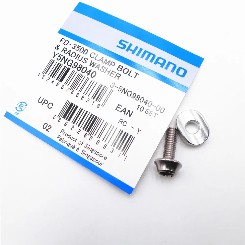 Shimano Claris Sora Fd 2400 3500 R2000 R3000 Brazed On Type Front Derailleur Clamp Bolt Radius Washer M5 X 15 2 Mm Aliexpress