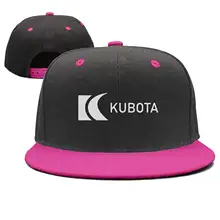 Модная кепка регулируемая логотип Kubota белые классические бейсболки