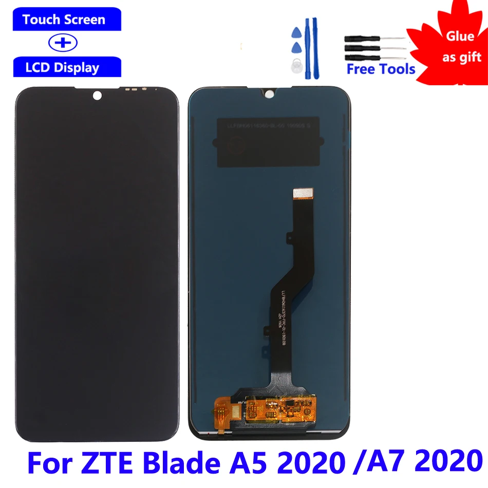 

For ZTE Blade A5 2020 Original Display Touch Screen LCD Display Digitizer Assembly For ZTE Blade A7 2020 LCD Display Repair