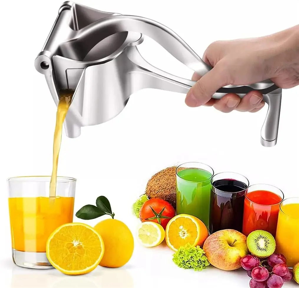 Manual Juice Squeezer Aluminum Alloy Hand Pressure Juicer Pomegranate