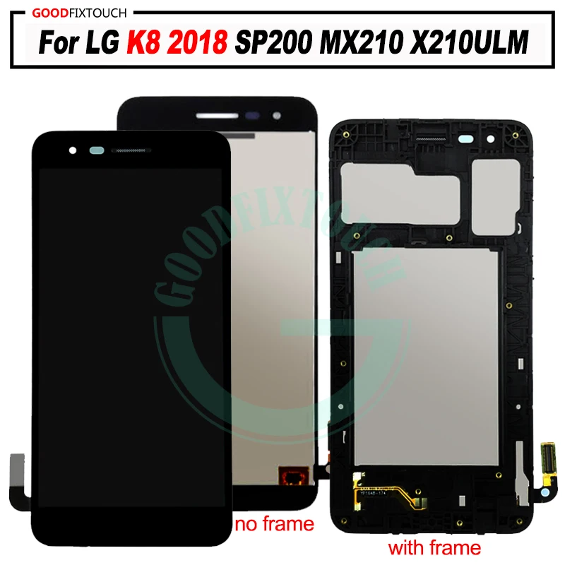 Для LG K8 2018 LCD дисплей + Φ для SP200 MX210 X210ULM|Экраны мобильных телефонов| |