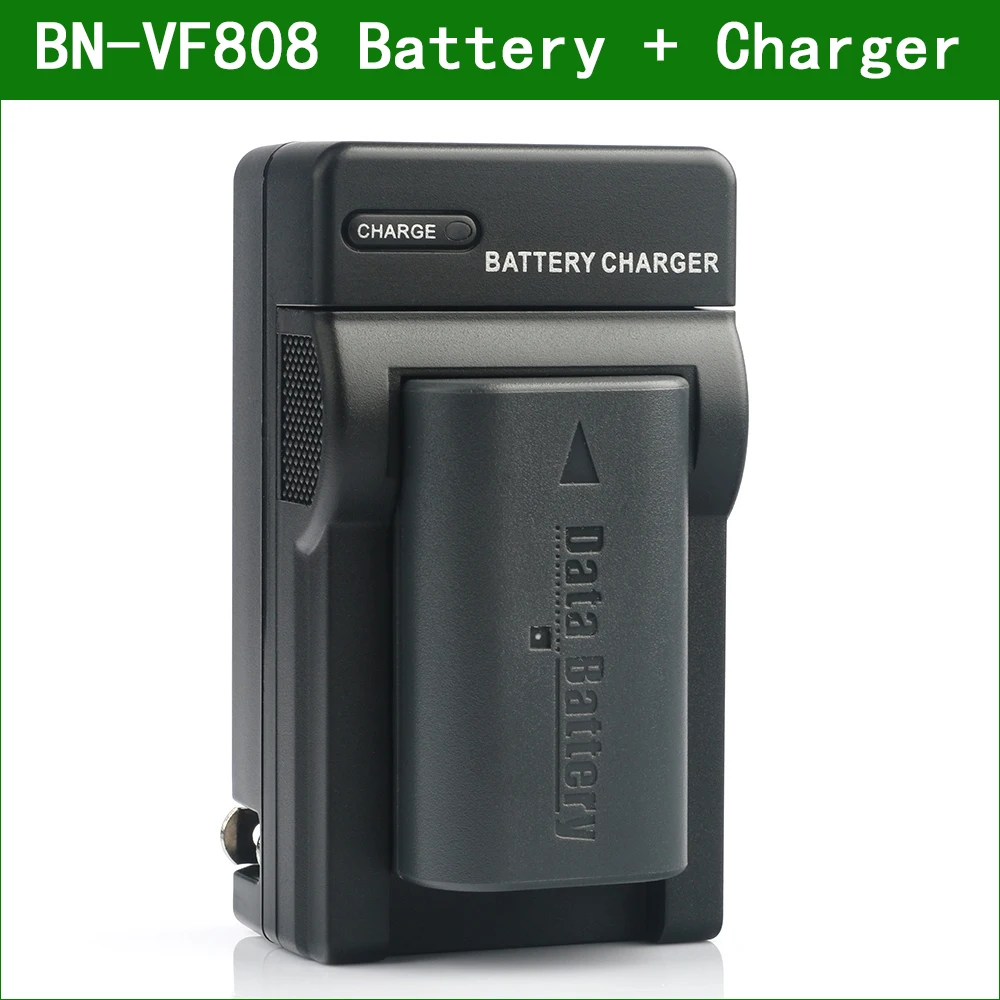 BN-VF808 BN-VF815 BN-VF823 цифровой Камера Батарея + Зарядное устройство для JVC GZ-HD7 GZ-HM200 MG130