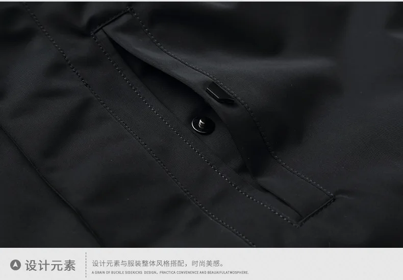 Treasure Luan Winter down Jacket Thick Mid-length New Style Middle-aged Hooded down Feather Coat And Fox Fur Collar