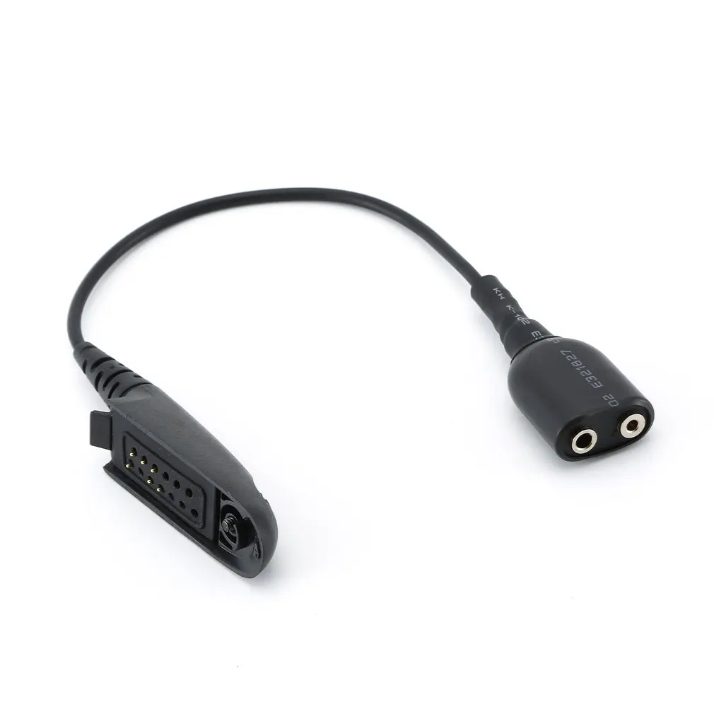 

For Motorola GP328 340 GP1280 Talkie-Walkie Adapter Cable to K 2 Pin for BAOFENG UV5R 888s Headset Mic Accessory