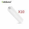 Kebidumei 10Pcs AAA to AA Size Cell Battery Converter Adapter Batteries Holder Storage Box Plastic Case Switcher for AAA to AA ► Photo 1/6